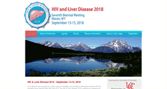 Desktop Screenshot of hivandliverdisease.com